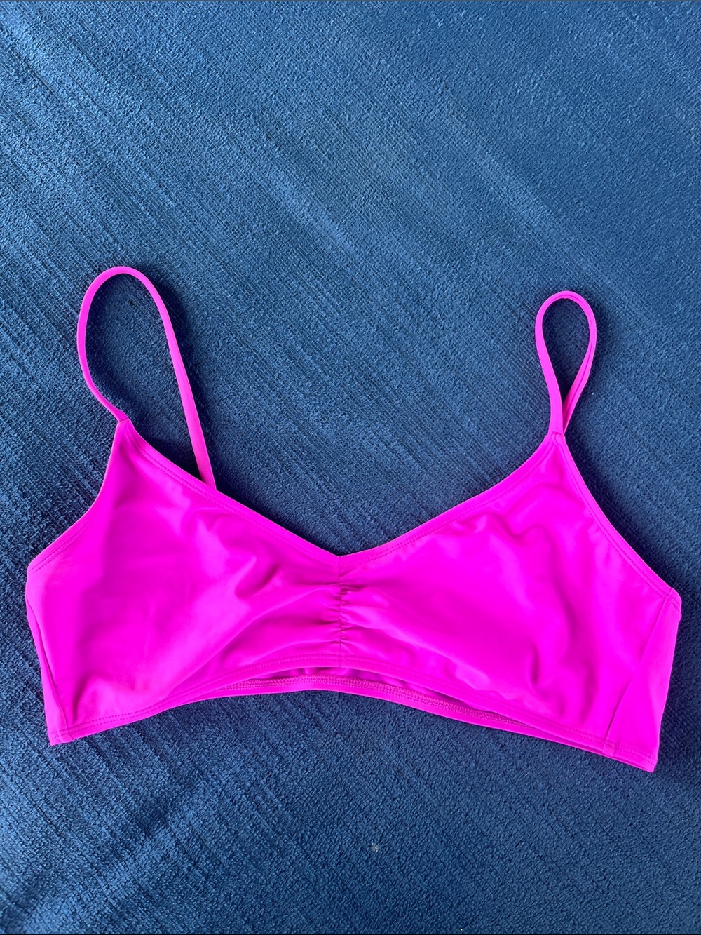 Xhilarstion Hot Pink Bralette swim top - size XL. No stains. No tears